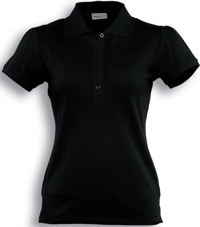 CP0915 Ladies Fashion Polo Black