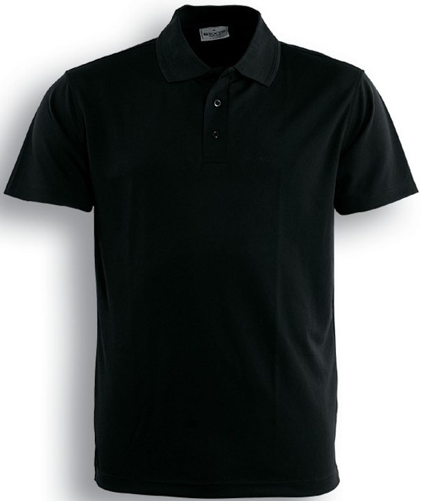 Bocini CP1311 Ladies Basic Polo Black