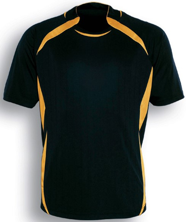 CT0759 Kids Sports Jersey Black/Gold