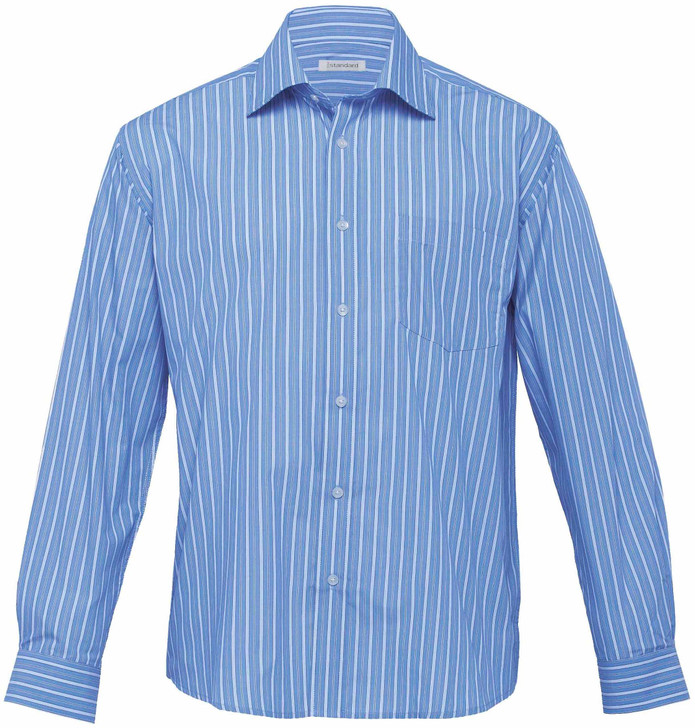 ES Gear For Life The Euro Corporate Stripe Shirt - Mens Blue/White