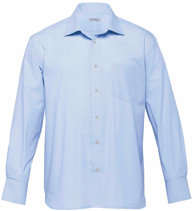 TBC Gear For Life The Broadway Check Shirt - Mens Sky/White