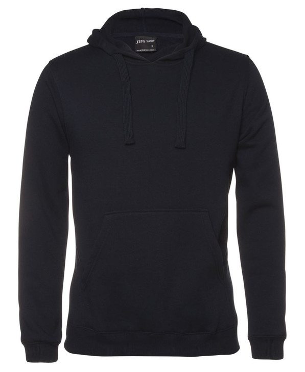 3POH JB's Wear Adults P/C Pop Over Hoodie Black