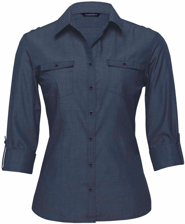 WTG Gear For Life The Grange Shirt - Womens Rolled
