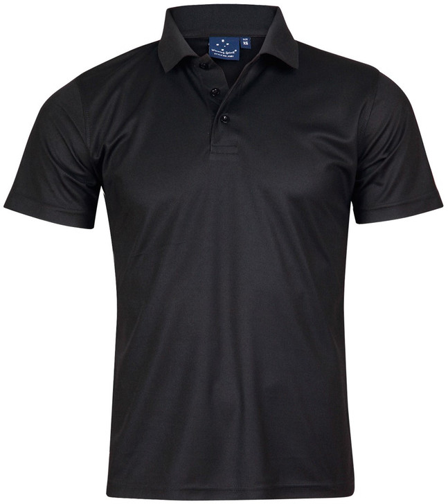 PS81 Winning Spirit Verve Polo Mens Black