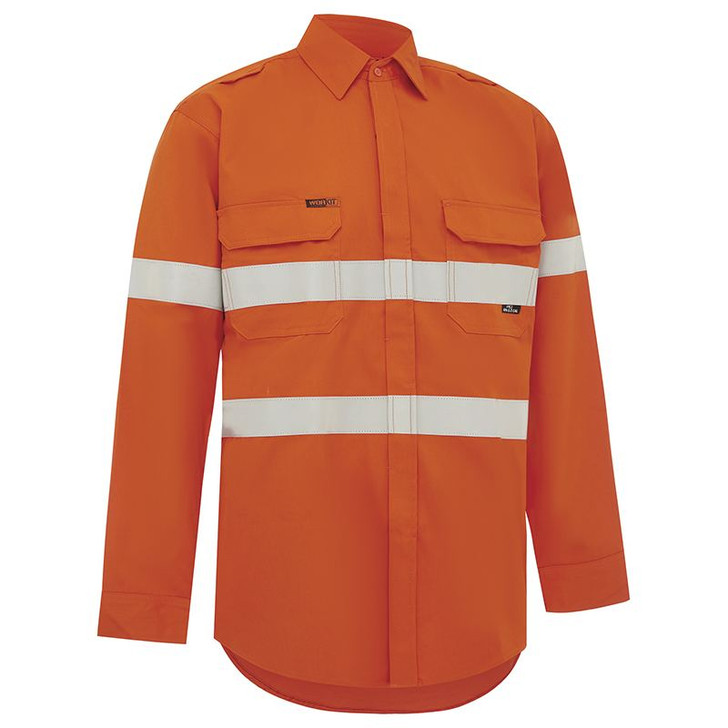 WorKit Flarex PPE2 FR Inherent 215gsm Vented Taped Shirt 2818
