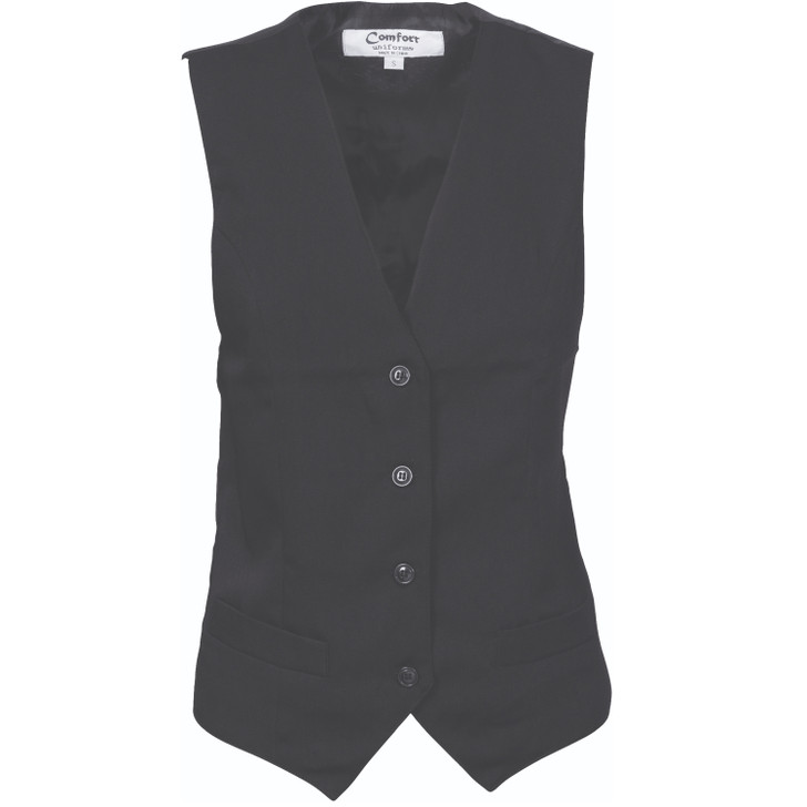 DNC Workwear Ladies Black Vest 4302