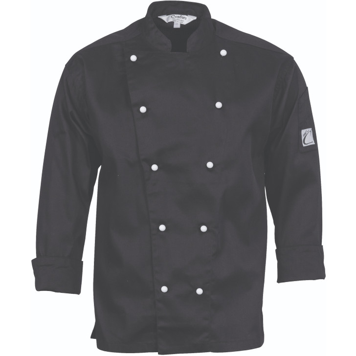 DNC Workwear Traditional Chef Jacket Long Sleeve 1102