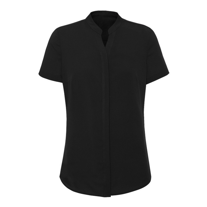 Biz Corporates Womens Juliette Short Sleeve Blouse RB977LS