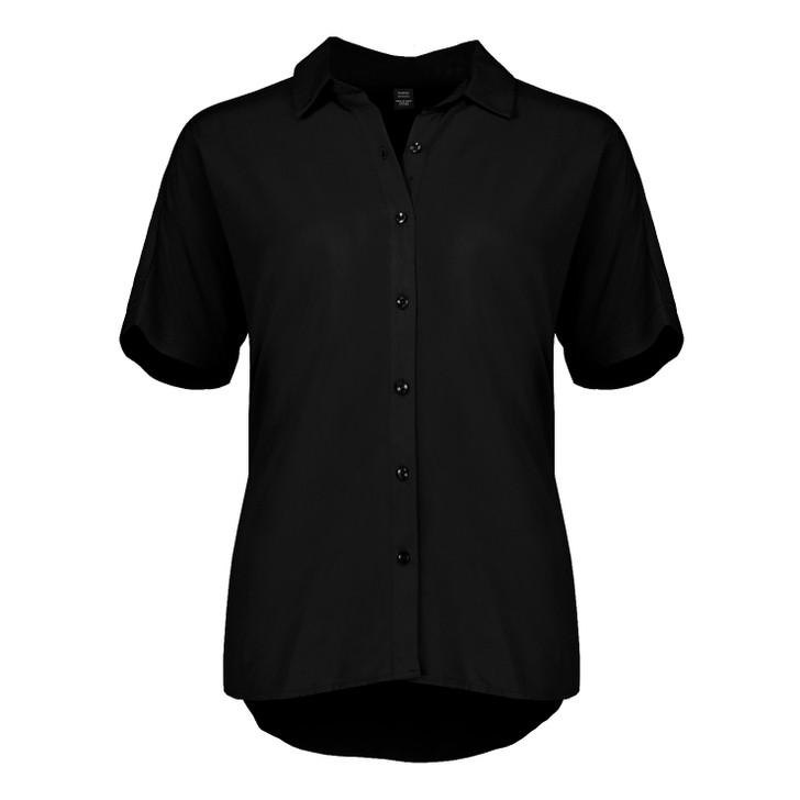 Biz Corporates Womens Dahlia Short Sleeve Blouse RB365L