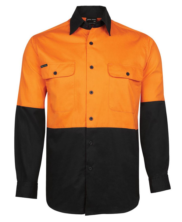 JB's Wear Hi Vis L/S 150g Shirt 6HWSL