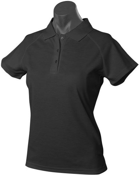 2306 Aussie Pacific Keira Lady Polo Black