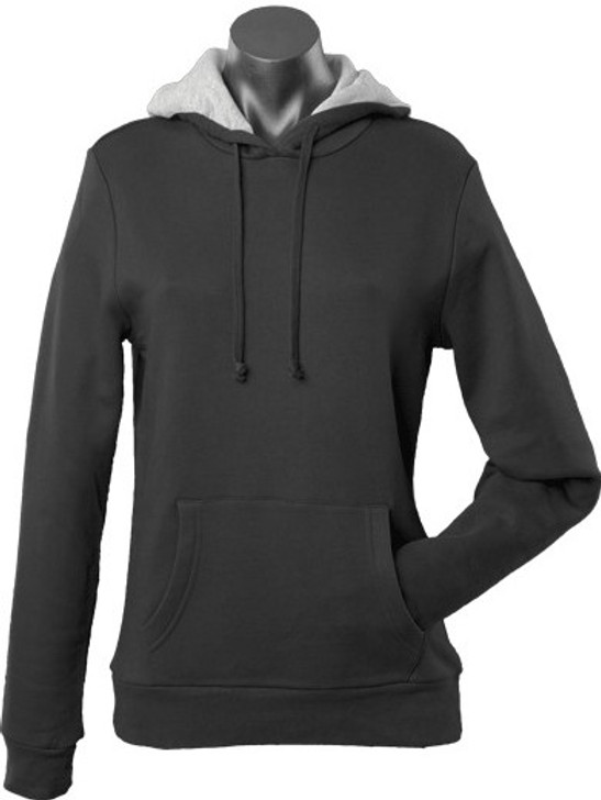 2502 Aussie Pacific Lady Hoodie Black