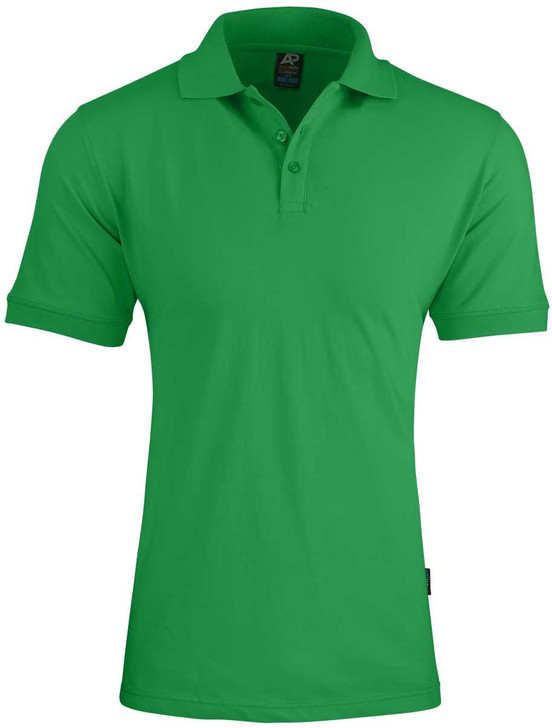 1315 Aussie Pacific Claremont Mens Polo Kelly Green