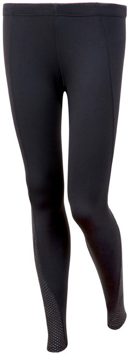 S656LD Ladies AVA Nylon/Spendex Full Length Leggings Black