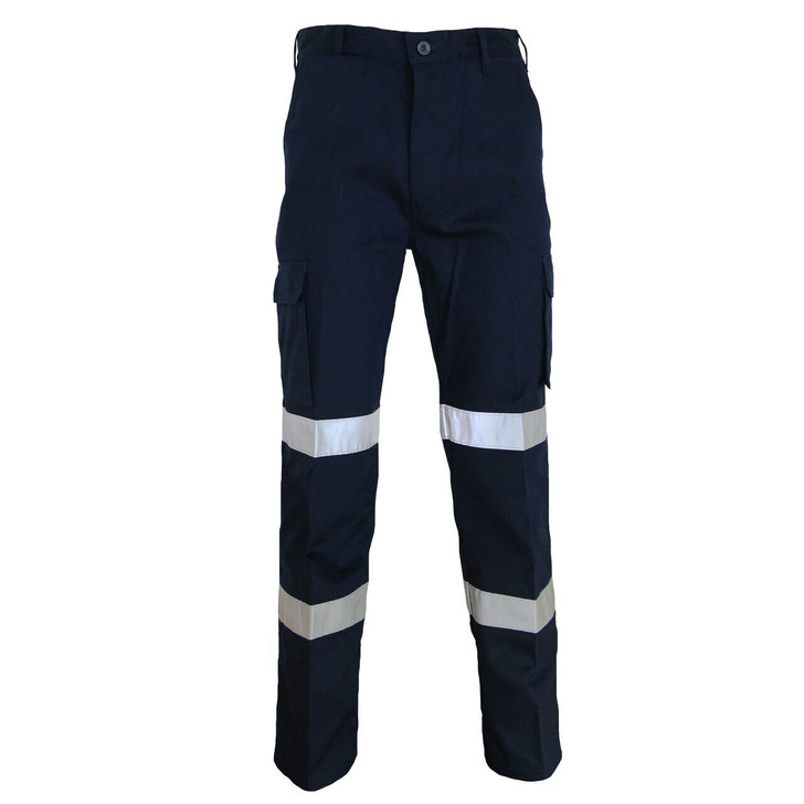 3362 DNC L/W CTN Bio Motion Taped Pants Navy