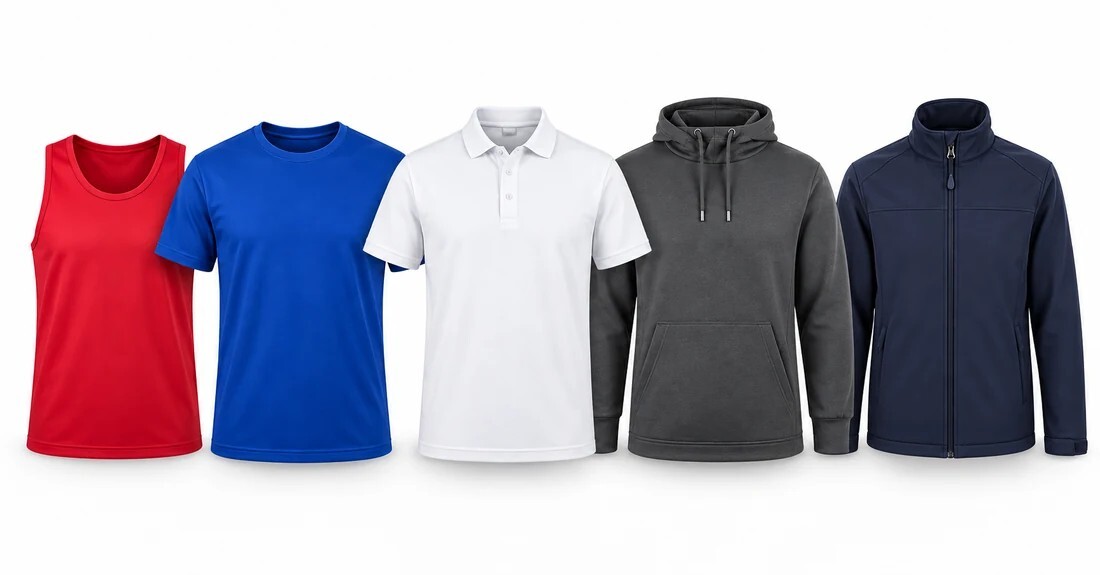 Coordinated uniform garments for business teams