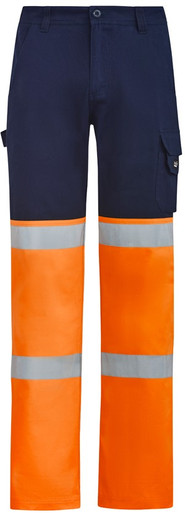 SYZMIK mens bio motion hi vis taped pant zp980