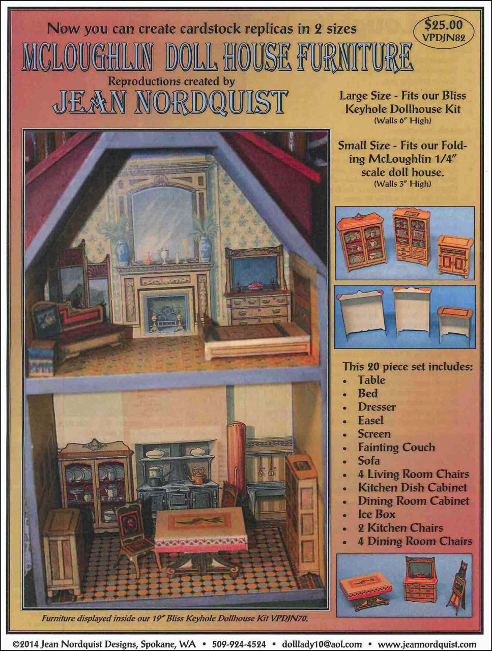 Antique 1890 dollhouse  Doll houses for sale, Wooden dolls house  furniture, Doll house