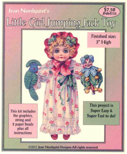 Girl Jumping Jack Toy - JNMT35