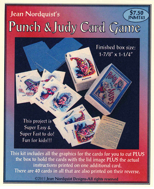 Playing Cards Punch & Judy - JNMT43
