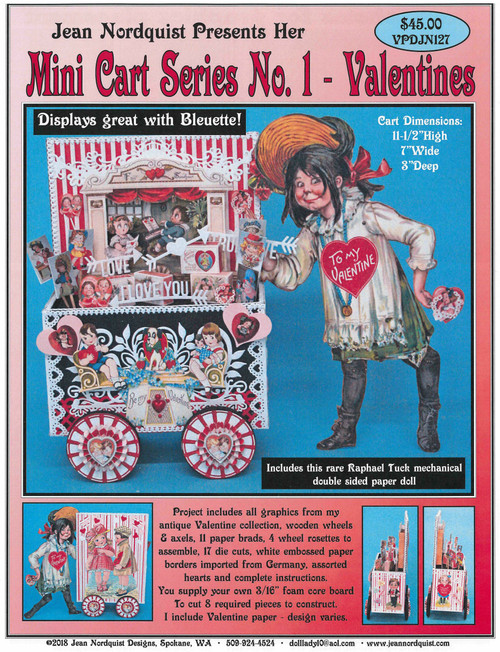 Mini Valentine Cart - VPDJN127