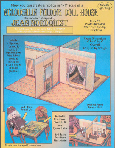 McLoughlin's New Folding Doll House