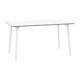 Maya Dining Table - 140 Rect  - White