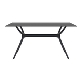 Air Dining Table 140 Rect - Black