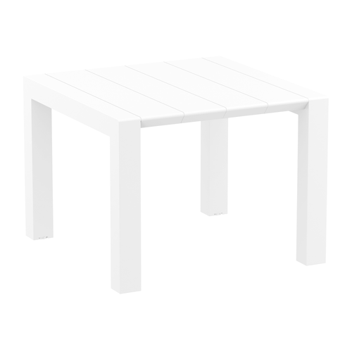 Vegas 100x100/140cm Extendible Table - White