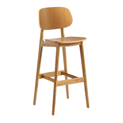 Marcelo Bar Stool - Natural Oak