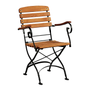 Georgia Robinia Folding Arm Chair