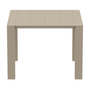 Vegas 100x100/140cm Extendible Table - Taupe