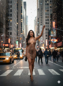 Mini Snake Dress-56057
