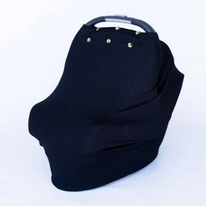 Snuggle Shield® LUXE Protection™ Multi-Use Air Filtering Infant Cover Black Snuggle Shield® LUXE Protection™ Multi-Use Air Filtering Infant Cover Black