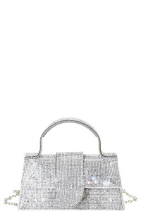 Rhinestone Allover Chic Design Handle Bag-41070 Rhinestone Allover Chic Design Handle Bag-41070