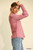 Solid Knit And Chiffon Mixed Top With Puff Long Sleeve-41227 Solid Knit And Chiffon Mixed Top With Puff Long Sleeve-41227