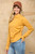 Solid And Cozy Soft Knit Mock Neck Top With Side Ruched Detail-41219 Solid And Cozy Soft Knit Mock Neck Top With Side Ruched Detail-41219