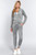 Faux Fur Jacket & Jogger Pants Set   -40998 Faux Fur Jacket & Jogger Pants Set   -40998