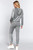 Faux Fur Jacket & Jogger Pants Set   -40998 Faux Fur Jacket & Jogger Pants Set   -40998