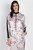 Black Contrast Satin Effect Multi Color Print Zip-up Jacket & Pants Set-40983 Black Contrast Satin Effect Multi Color Print Zip-up Jacket & Pants Set-40983