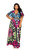 Ombre Animal Maxi Skirt & Top Set-42389 Ombre Animal Maxi Skirt & Top Set-42389