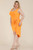 Plus Size Solid Wrap Front Tie Side Midi Dress-42254 Plus Size Solid Wrap Front Tie Side Midi Dress-42254