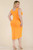 Plus Size Solid Wrap Front Tie Side Midi Dress-42254 Plus Size Solid Wrap Front Tie Side Midi Dress-42254