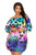 Electric leopard off shoulder bubble mini dress-42102 Electric leopard off shoulder bubble mini dress-42102