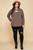 Plus Size Solid Long Sleeve Fashion Top-40929 Plus Size Solid Long Sleeve Fashion Top-40929