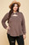 Plus Size Solid Long Sleeve Fashion Top-40929 Plus Size Solid Long Sleeve Fashion Top-40929