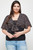 Plus Size Ditsy Floral Print Cropped Bolero Cardigan-40599 Plus Size Ditsy Floral Print Cropped Bolero Cardigan-40599