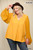 Woven And Textured Chiffon Top With Voluminous Sheer Sleeves-41494 Woven And Textured Chiffon Top With Voluminous Sheer Sleeves-41494