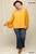 Woven And Textured Chiffon Top With Voluminous Sheer Sleeves-41494 Woven And Textured Chiffon Top With Voluminous Sheer Sleeves-41494