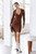 Knit Ribbed Button Up Detail Collared Long Sleeve Midi Dress-40638 Knit Ribbed Button Up Detail Collared Long Sleeve Midi Dress-40638